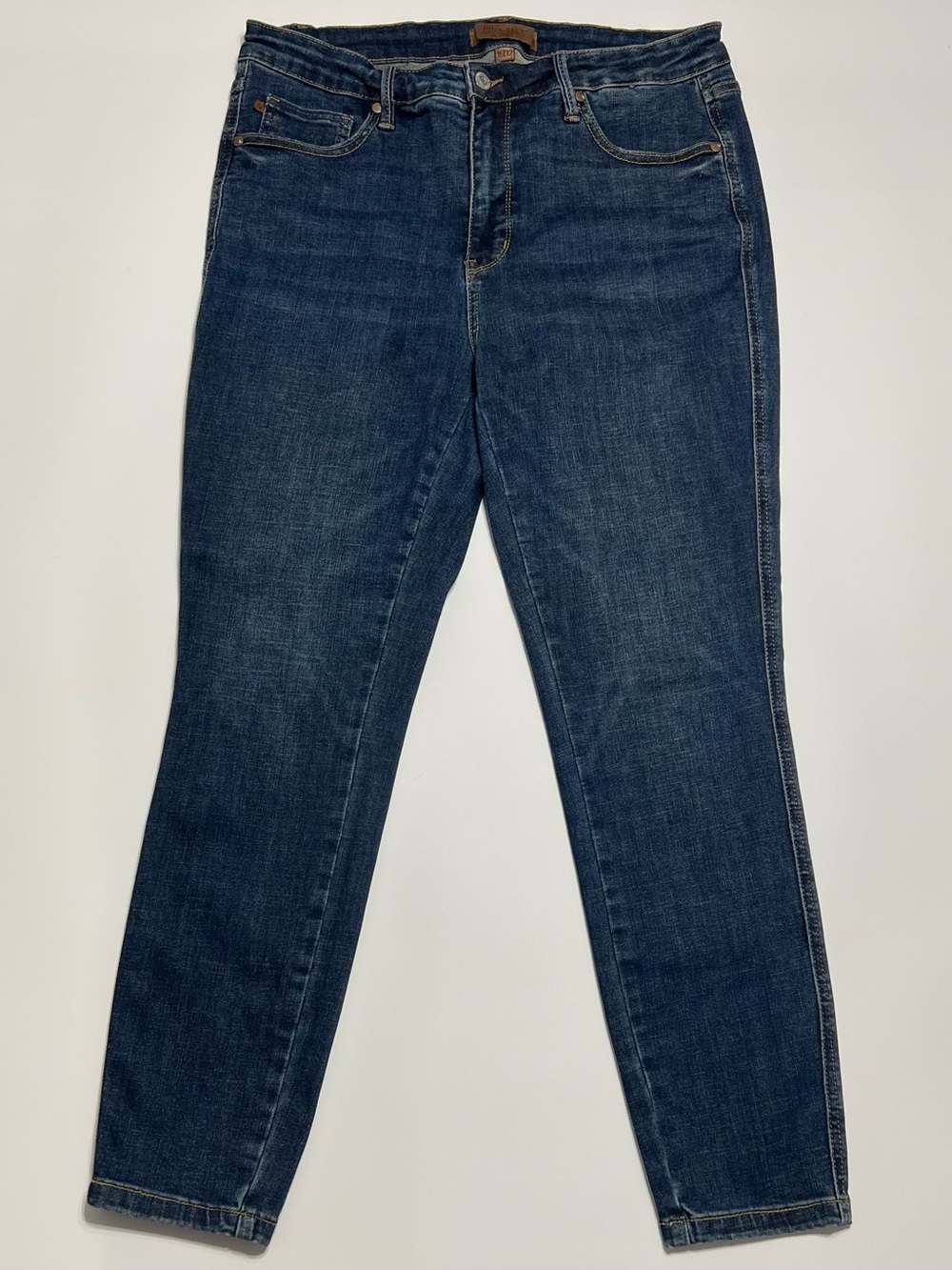 Judy Blue 15/32 Dark Wash Skinny Jeans Tummy Control